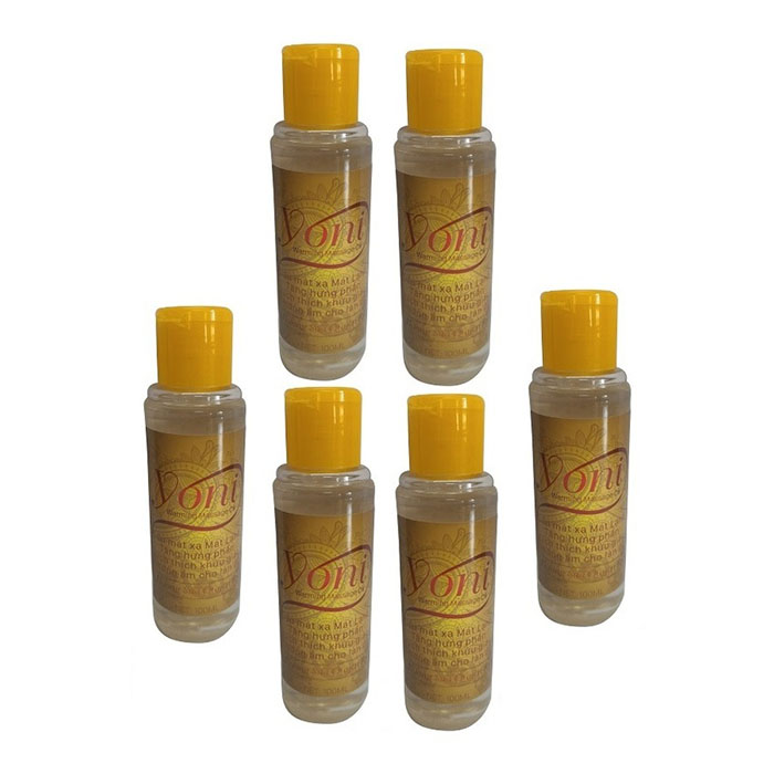 Dầu m&aacute;t xa n&oacute;ng ấm YoNi 100ml hương sữa quyến rũ ch&iacute;nh h&atilde;ng